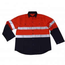 Hi Vis Shirt Workwear Two Tone 